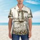thumbnail image 2 of Fotbe Dutch Windmill Camisa Hawaiana para Hombre Unisex – Camisa Casual de Verano con Botones de Manga Corta de Algodón y Lino,3X-Large, 2 of 7