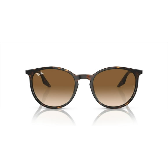 Ray-Ban RB2204 Round Sunglasses, Havana/Clear Gradient Brown, 54 mm