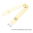 thumbnail image 4 of 10Pcs Household Jewelry Packing Box Hinge Gift Box Bracket Jewelry Case Supplies (Golden), 4 of 9