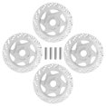 thumbnail image 4 of Disco De Freno RC, Reemplazo De Disco De Freno RC 4 Piezas De Aleación De Aluminio De Peso Ligero Para 1/10 RC Car Para Automóvil / Vehículo Todoterreno ANGGREK Otros, 4 of 8
