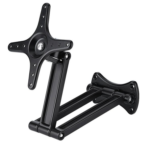 Rdeghly tv bracket swivel, tv wall bracket,Wall Bracket Tilting Swivel Mount Stand Holder for 10-27 Inch Flat TV LED LCD Screen
