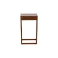 thumbnail image 3 of Porter Designs Portola Transitional Solid Wood End Table in Brown (Set of 2), 3 of 4
