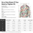 thumbnail image 4 of Yiaed Colorful Spots Print Sun Shirts UPF 50+ Protection Hoodie Rash Guard Shirt UV Shirt Long Sleeve Fishing Outdoor Lightweightase-3X-Large, 4 of 5