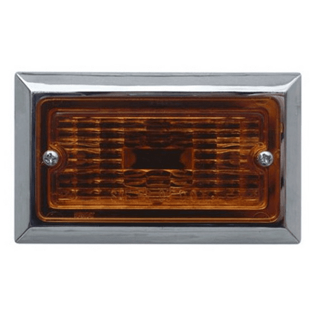 FLUSH MOUNT CLEARANCE LIGHT AMBER