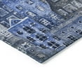 thumbnail image 4 of Addison Rugs Chantille Indoor/Outdoor Transitional Novelty Blue Washable Rectangle Rug, 1'8" x 2'6", 4 of 6