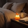 thumbnail image 5 of Tryvkinvive Halloween Pumpkin Ghost Night Light,Glowing Lamp for Halloween Decorations,Cartoon Figure Table Ornament for Halloween Indoor Outdoor Tabletop Decor, 5 of 7
