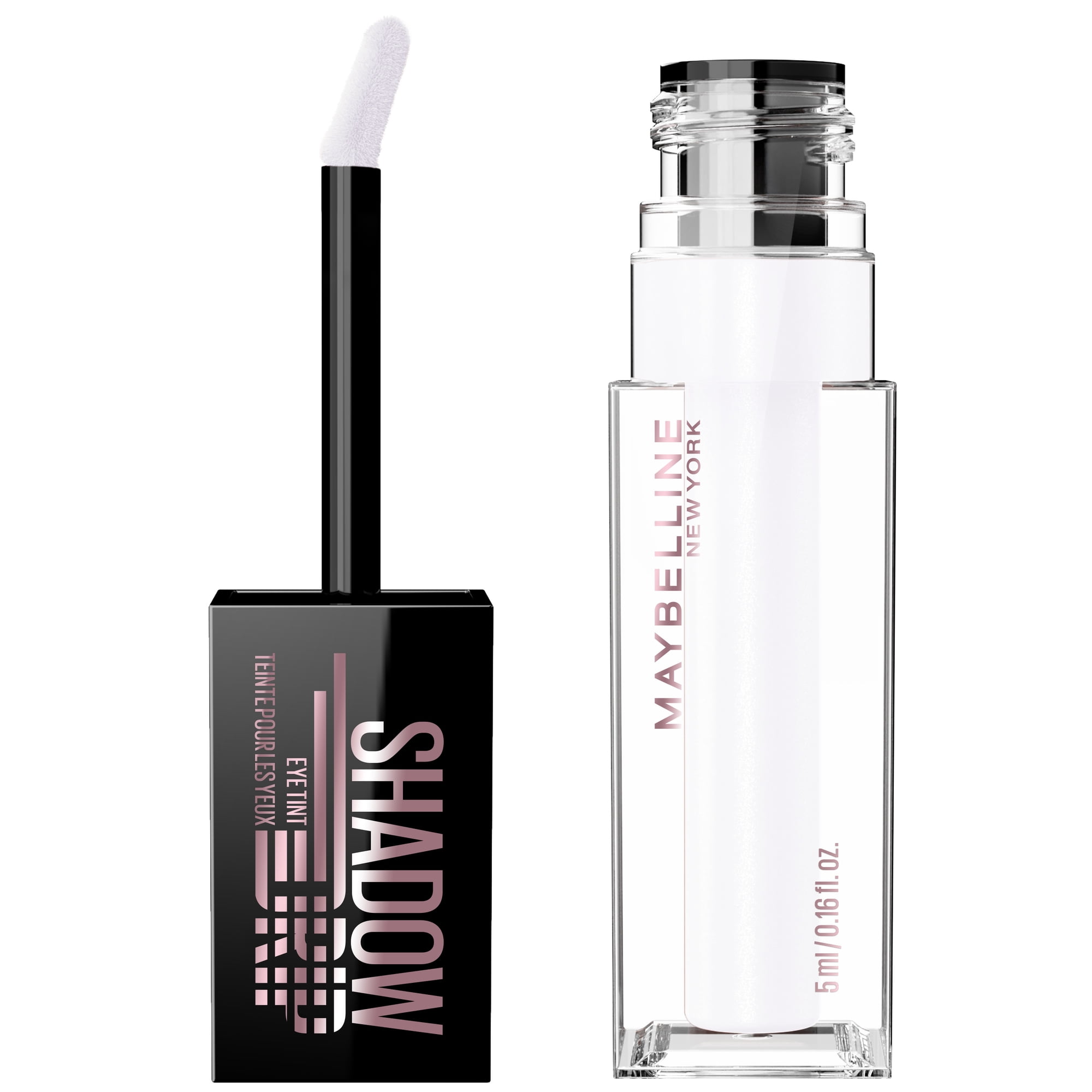 Maybelline New York Shadow Drip Eye Tint Liquid Eye Shadow, Silver Drip, 0.17 fl oz