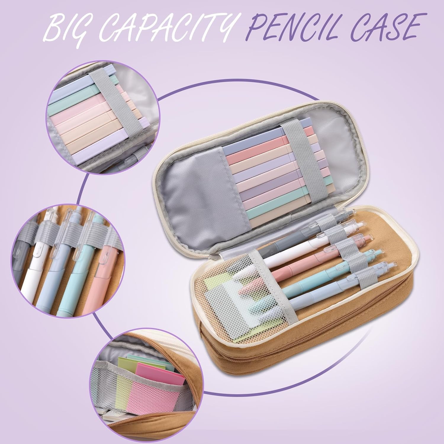 56 Pcs Bible Study Supplies Journaling Kit, Bible Study Kit, Bible Case with Highlighters and Pens, Bible Tabs Stickers and Other Bible Journaling Supplies, Aesthetic Bible Study Tools