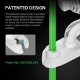thumbnail image 5 of VIVOSUN AeroWave A6 Grow Tent Clip Fan, Patented Portable Auto Oscillating Fan 6" with 2-Speed, Strong Airflow but Low Noise, and Fully-Adjustable Tilt for Hydroponic Ventilation, White, 2-Pack, 5 of 7