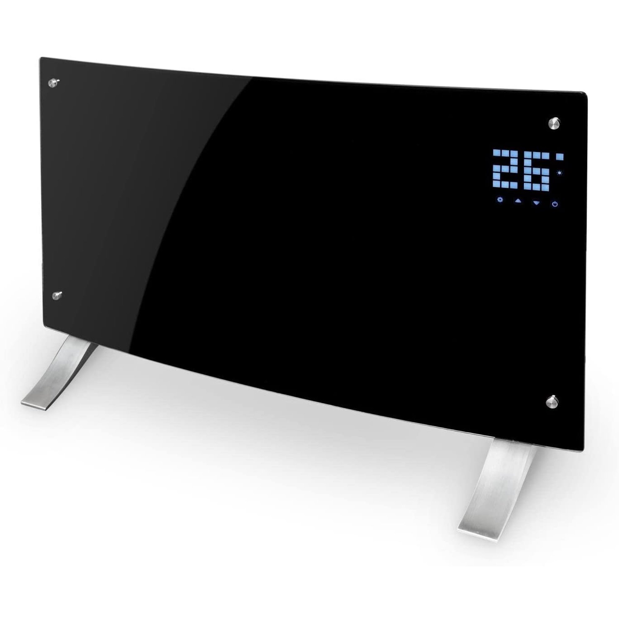Bornholm Convection Panel Space Heater, 1500 Watt, Warms up to 400 sq ft,  Freestanding or Easy Wall Mount, LED Display, ECO Mode, Overheating  Protection, Adjustable Programs, Child Lock, White | Walmart Canada