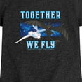 thumbnail image 3 of How to Train Your Dragon - Together We Fly - Toddler And Youth Girls Short Sleeve Graphic T-Shirt, 3 of 5