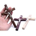 thumbnail image 5 of 5x Wooden Christ Jesus for Cross Suffering Statue Religious Prayer Crucifix Pend, 5 of 12