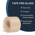 thumbnail image 4 of Banda de Bisel Uxcell, Cinta de Chapa de Madera Pre-pegada Flexible con Adhesivo de Fusión en Caliente para Muebles Arce 2.01" x 10 pies, 4 of 7