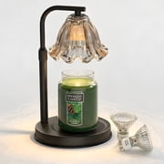 Flower Candle Warmer Lamp with Timer Dimmer, Height Adjustable Candle Lamp, Birthday Gifts for Women, House Warming Gifts New Home Decor, Daffodil Wax Melts Warmer