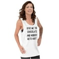 thumbnail image 5 of Give Me Chocolate Hurt Nobody Tank Top Tee Shirt Women Brisco Brands S, 5 of 6