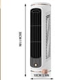 thumbnail image 2 of Lunxisen 1 Pcs Portable Air Conditioner Personal Cooling Fan Upgraded AC Unit for Room Office Indoor Mini Air Cooler with Cool Spray Misting Rechargeable(10*10*30CM), 2 of 6