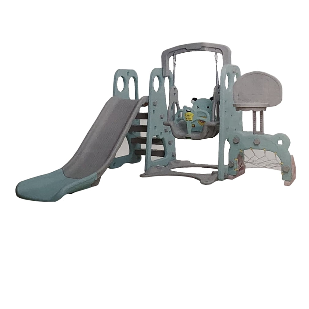 178X60X122 (cm) Climber,Slide and Toddler Swing Set Indoor Outdoor