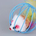thumbnail image 2 of Typpkmm Cage Rat Happy Toy with Plush Simulation Color Mouse Fun, 2 of 6
