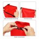 thumbnail image 4 of Bolsas secas impermeables Uxcell, bolsa de almacenamiento seca ligera con tapa enrollable, verde (1.5L, 2.5L, 3.5L, 4.5L, 6L), 4 of 6