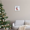 thumbnail image 2 of Stupell Industries Winter Rabbit Scarf Landscape Holiday Painting Gray Framed Art Print Wall Art, 2 of 7