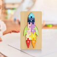thumbnail image 1 of Rompecabezas de Madera CUTICAT Juguetes Montessori para Niños 2-4 Años, 1 of 8