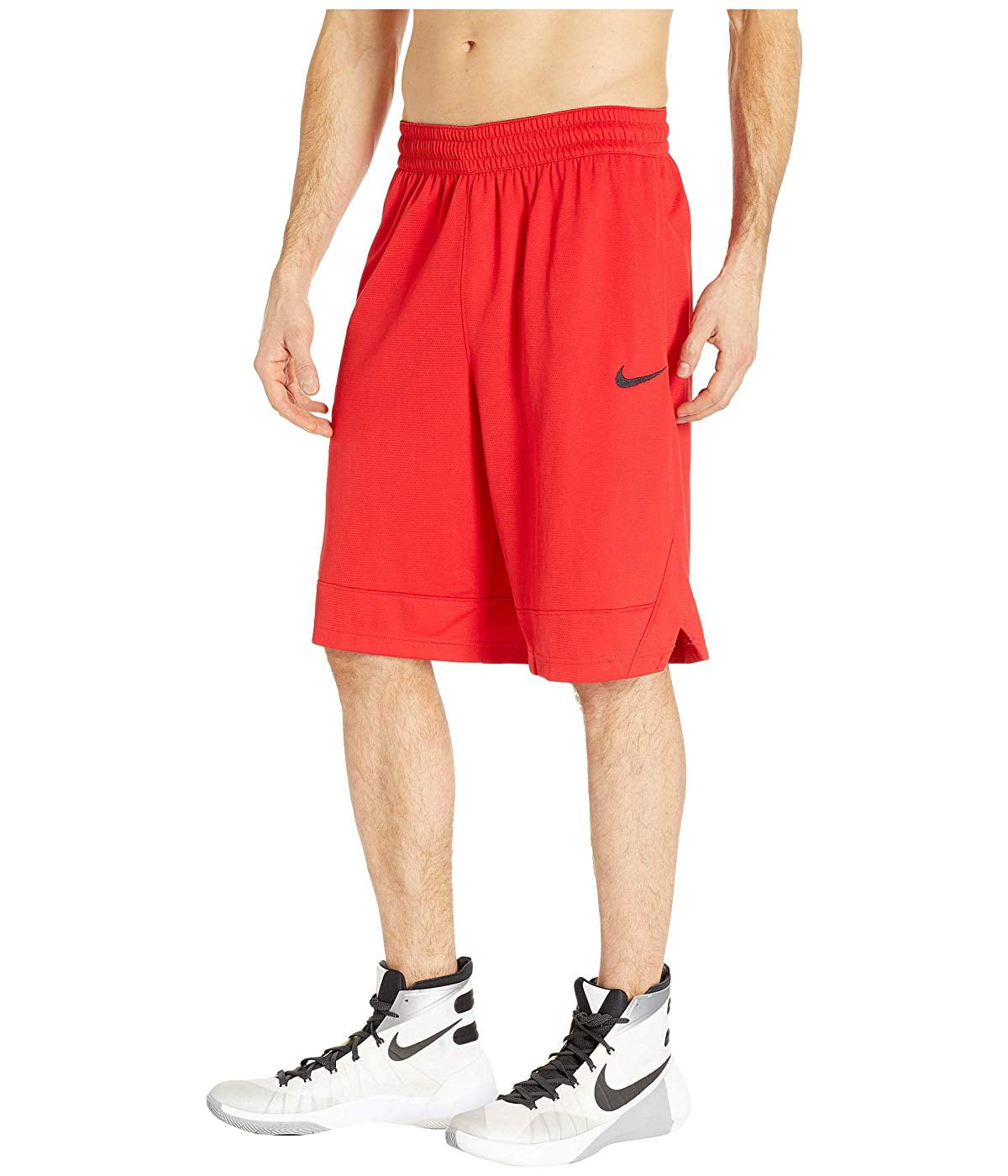 red nike shorts men's