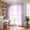 Purple#65, variant on Purple Willows Leaf Print Sheer Voile Curtain Panel 39.37x78.74 in Light Filtering Window Drape for Living Room Bedroom Balcony Door Decoration
