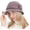 Purple, variant on YooGuoGuo Wool Knit Bucket Hat for Women Vintage Elegant Floral Cloche Fleece Lined Warm Winter Caps for Cold Weather Gift