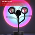 thumbnail image 3 of Sunset Lamp Projection Led Light,Sunset Lamp Projector 360 Degree Rotation,Night Light Projector Lamp,FYBTO tic Projector Light Home Party Bedroom Living Room Decor(Sunset Red), 3 of 5