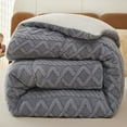 thumbnail image 2 of HGmart warm and thick full 3 pieces comforter sets are available in four sizes, perfect for cold winters, combining warmth and breathability., 2 of 4