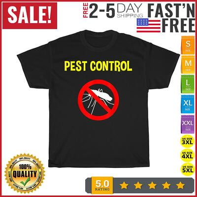 Velto Pest Control Happy Holiday Costume Exterminator Tee Vintage T Shirt Men Women All Size S-5XL