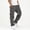 Dark Gray, variant on Kids Boys 100% Cotton Cargo Pants with Multi-Pockets, Elastic Drawstring Waist Fall Straight Leg Breathable Casual Trousers for School Outdoor Brown Size 14-15