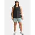 thumbnail image 2 of Athletic Works Women’s and Women's Plus ButterCore Performance Tank Top, Sizes XS-4X, 2 of 5