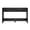 Black - Flut Panel - 45", variant on Amerlife 55" Modern Console Table with 2 Storage Drawers and Open Shelf, with Curved Edges, for Hallway, Foyer, Entrance, Living Room, Brown
