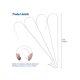 thumbnail image 4 of 2pcs Stainless Steel Crochet Hooks & Bead Threader, Easy-to-use Tools For Diy Jewelry Making, 4 of 5
