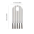 thumbnail image 4 of 1/2pcs, Kitchen Cup Lid Brush, Soft Slot Gap Computer Keyboard Brush, Household Cleaning Brush, Kitchen Vegetable And Fruit Washing Tools, 4 of 4