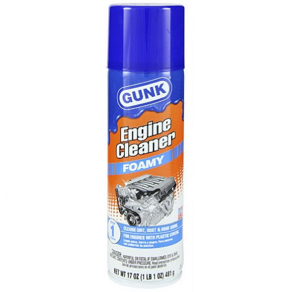 Gunk Foamy Engine Brite 17 OZ Engine Cleaner Aerosol Fast Acting Highl, Each