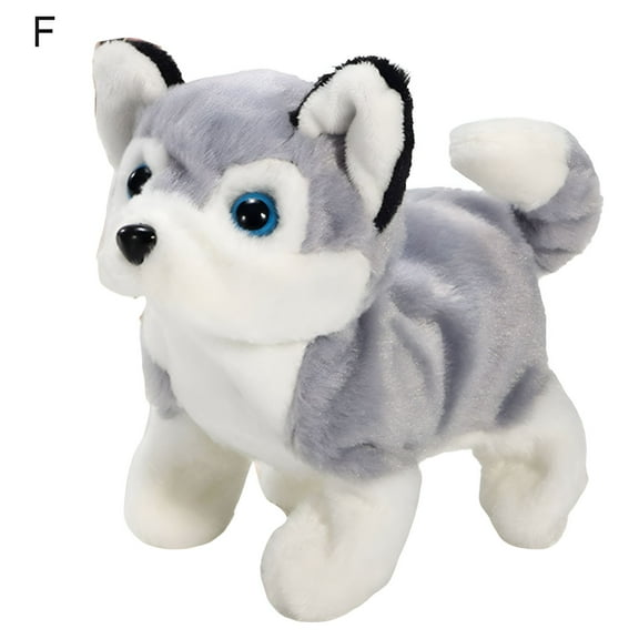 BESTSKY Electronic Interactive Dog Pet Toy Walking Barking Singing 7 Inches Plush Realistic Lifelike Animals Animated Stuffed Puppy Dog Toy for 3 4 5  Years Old Kids Girls Boys