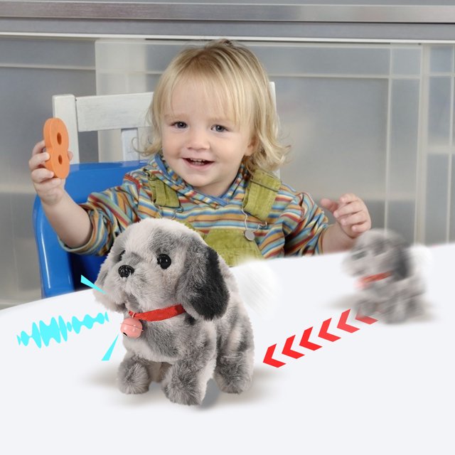 Everyday Low Price! Realistic Robot Puppy Dog Toy, Soft Mini Robot Puppy, Interactive Robot Dog Gift, Cute Robotic Pet Toy, Fun Learning Toy
