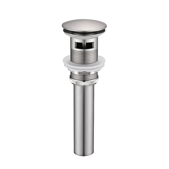 Pop-Up Bathroom Sink Drain With Overflow
