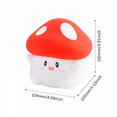 thumbnail image 4 of Lzyawe Mushroom Night Light, Cute Hug Mushroom Lamp, Led Squishy Soft Silicone Night Lamp, Dimmable Rechargeable Portable Touch Nightlight for Kids Baby Sleep, Nursery Room Desk Cute Decor Gifts-0106, 4 of 7