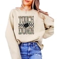 thumbnail image 5 of Camo Touchdown Sweatshirt for Men Women & Teens Trendy Football Game Day Crewneck Fan Gift Sand Sweatshirt Adult Small, 5 of 7
