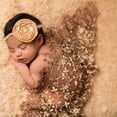 thumbnail image 4 of Accesorios fotográficos de punto de suave y no elástico para bebé recién nacido Beige CUTICAT Bebé Wraps, 4 of 7