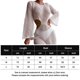 thumbnail image 2 of Vestido Para Cubrir Bikini Ahueca hacia fuera el traje de baño Cubrir la playa europea Ropa de protección solar Cgtredaw para Mujer Blanco T XXL, 2 of 7