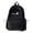 Black, variant on Floral Embroidery Backpack 17 In Large Capacity Nylon Lightweight Daypack, Multi-Pocket Casual Rucksack for Campus,