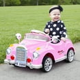 thumbnail image 6 of Ride On Toy Car, Battery Powered Classic Car Coupe With Remote Control and Sound by Hey! Play! – Toys for Boys and Girls, 3 Year Olds And Up, 6 of 7
