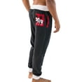 thumbnail image 2 of LazyOne Men's Jogger Sweatpants, Cozy, Warm, Pockets, Moose Caboose (Small), 2 of 7