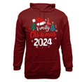 thumbnail image 4 of Fiudx Sudadera Capuchino y Estampado Navideño para Hombre, Ligera, Deportiva, con Cuello Curvo, Ideal para Gimnasio y Ciclismo, Estilo de Vida Activo, Transpirable., 4 of 4