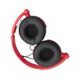 thumbnail image 3 of fastboy Computer USB Wired Headphone Portable Foldable Over Ear Headset Stereo Adjustable Earphone Desktop PC Accessory Red with Mic, 3 of 8