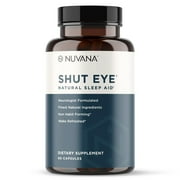 Nuvana Shut Eye | Natural Herbal Sleep Aid | Melatonin Supplement